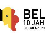 Logo 10 Jahre Belgienzentrum Logo 10 Jahre Belgienzentrum