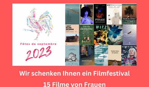 Logo und Filmplakate