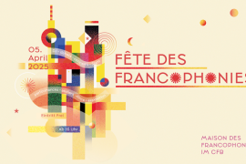 Keyvisual der Fête des Francophonies in Berlin